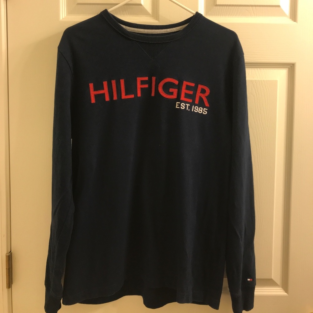 Navy Tommy Hilfiger Crewneck